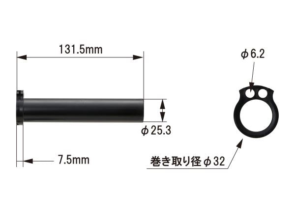 FLATスロットルスリーブ スロットルスペーサー付き KAWASAKI-2 汎用