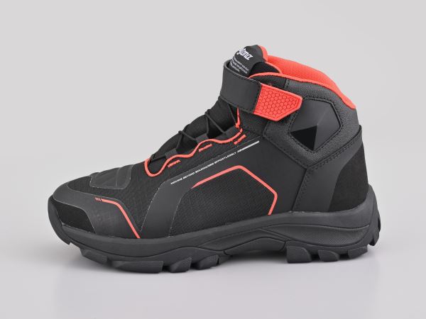 DS-502 R-WPライディングシューズ ブラック/レッド