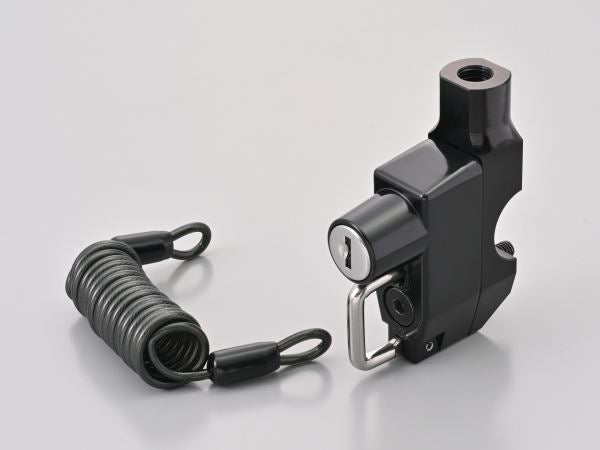 ヘルメットホルダー マスターシリンダークランプタイプ ミラーホルダー付き 汎用