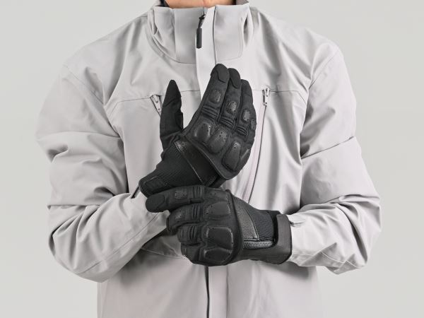DG-024 リブパッドウィンターグローブ ブラック