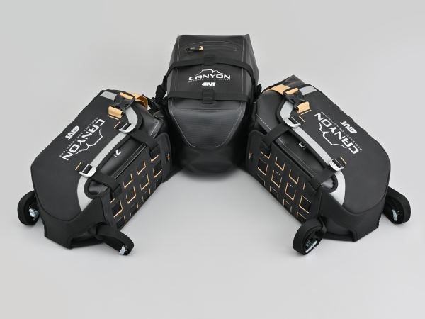 GRT721B 防水サイドバッグ16L＆シートバッグ12L 3点セット