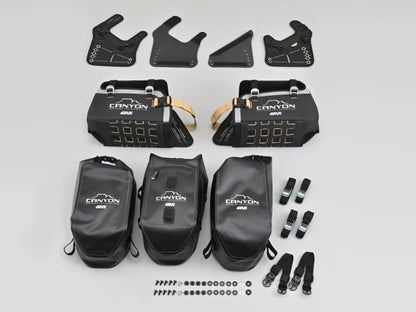 GRT721B 防水サイドバッグ16L＆シートバッグ12L 3点セット