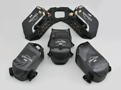 GRT721B 防水サイドバッグ16L＆シートバッグ12L 3点セット