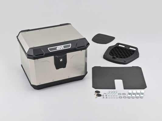 GIVI MTN47A 47L Aluminum Case Depth 390 x Width 449 x Height 332 (mm)