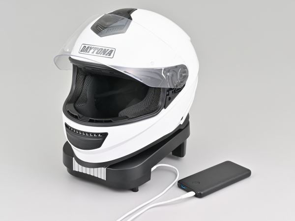 ヘルメット消臭器 リメットターボ ブラック W215×D265×H115mm