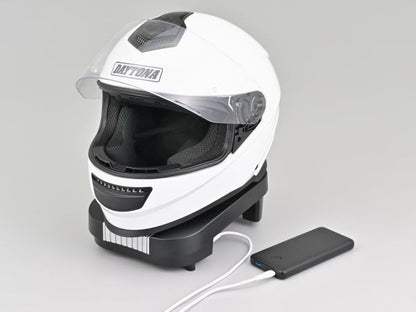 ヘルメット消臭器 リメットターボ ブラック W215×D265×H115mm