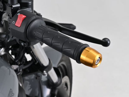 Aluminum Billet Bar Ends for OEM Handlebars, Surface Type, Kawasaki M8, Champagne Gold