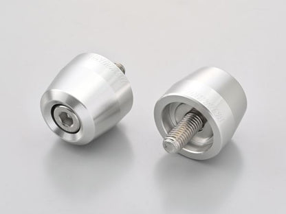 Aluminum Billet Bar Ends Surface for Kawasaki OEM Handlebars M8 Type Silver