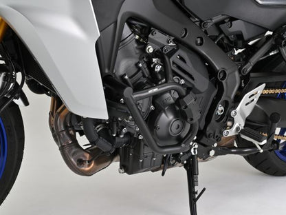 パイプエンジンガード マットブラック Φ25.4 TRACER9 GT/+/+ Y-AMT（'21～'25）