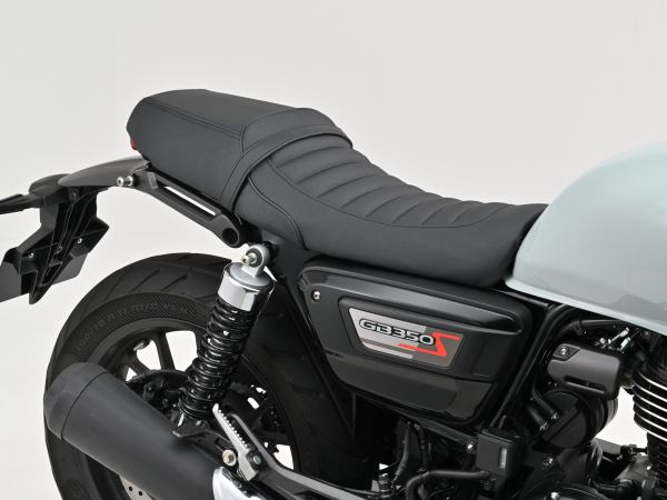 カスタムシート TYPE-CAFE ロール ブラック GB350 S