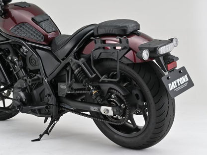 サドルバッグサポート ベルトループ一体型 マットブラック レブル1100