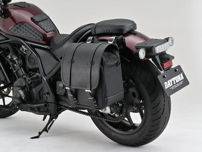 サドルバッグサポート ベルトループ一体型 マットブラック レブル1100