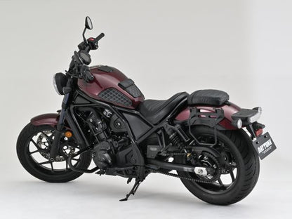 サドルバッグサポート ベルトループ一体型 マットブラック レブル1100