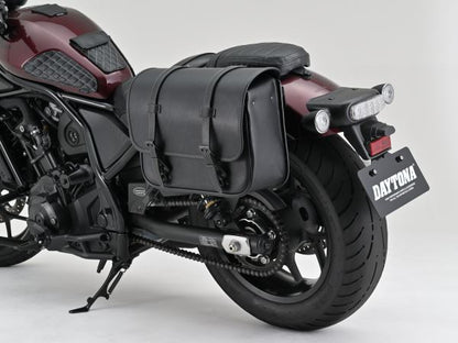 サドルバッグサポート ベルトループ一体型 マットブラック レブル1100