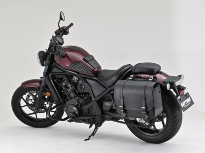 サドルバッグサポート ベルトループ一体型 マットブラック レブル1100