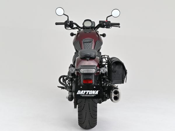 サドルバッグサポート ベルトループ一体型 マットブラック レブル1100