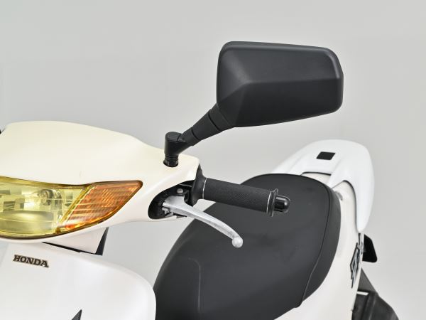 ハイビジミラー GXミラー スクエア ブルー M8正ネジ 片側1個入り