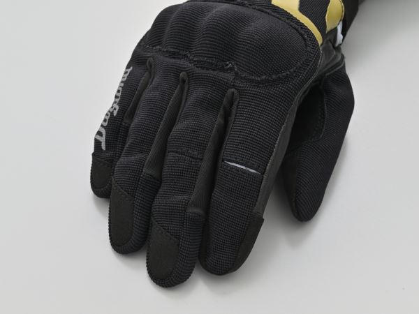 DG-030 メッシュハードナックルグローブ ブラック/ブロンズ