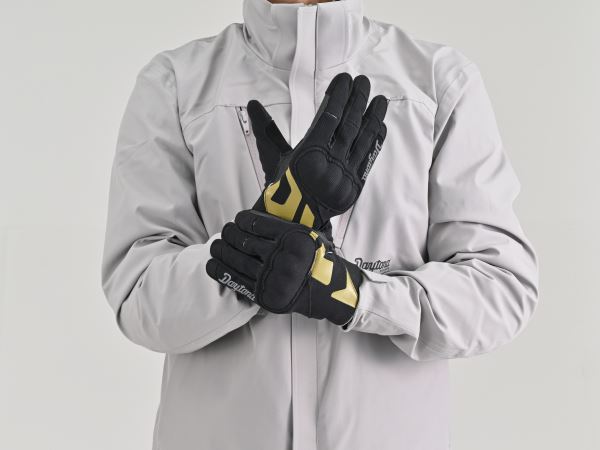 DG-030 メッシュハードナックルグローブ ブラック/ブロンズ