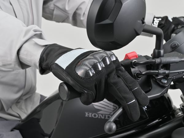 DG-033 カーボンフィットグローブ ブラックホワイト