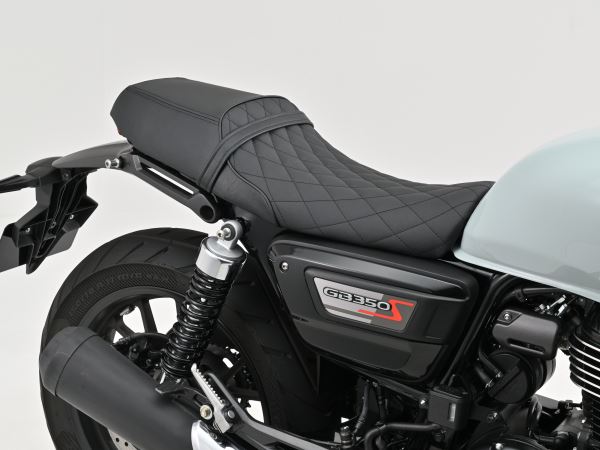 カスタムシート TYPE-CAFE ダイヤ ブラック GB350 S