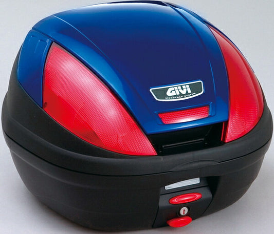 GIVI ジビ E370 B529D モノロックケース ブルー塗装