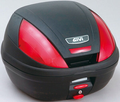 GIVI ジビ モノロックケース E370ND ストップランプ無シ 無塗装ブラック