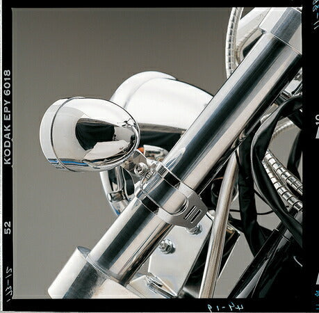 【アウトレット】ウインカー取付ケバンド φ30-φ39 ステンレス