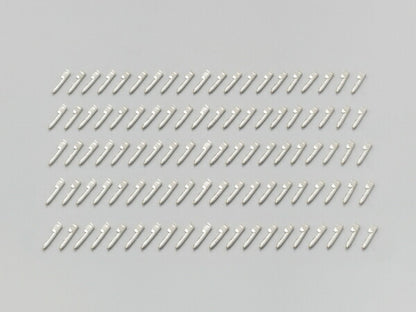 Bullet terminal, male, Kawasaki type, 100 pieces