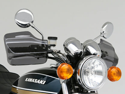 ナックルバイザー ワイド左右(スモーク)