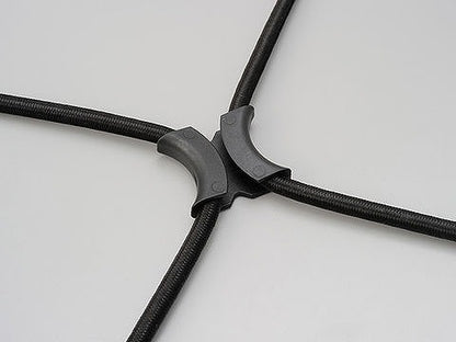 ストレッチコード レッド 1000mm エックスタイプ  ツーリング ネット