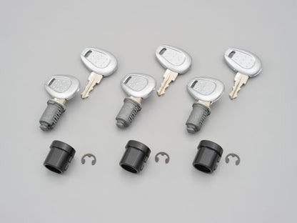 GIVI Z228A セイムキーセット 3本 シルバー