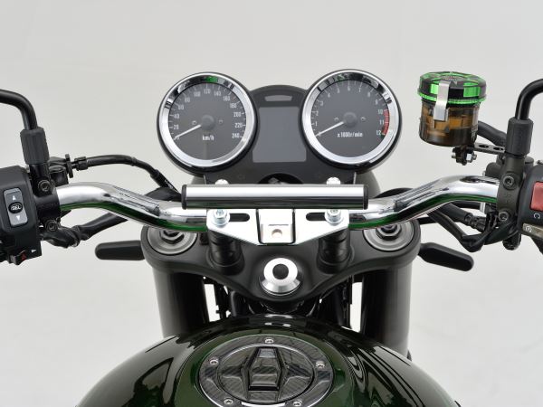 マルチバーホルダー ハンドルポストクランプタイプ クローム