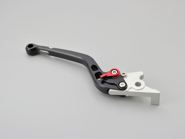 アルミ削り出しアジャストレバー ブレーキレバー NINJA250R(09- ブラック右側