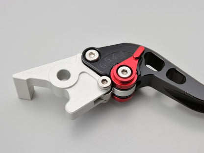 アルミ削り出しアジャストレバー ブレーキレバー NINJA250R(09- ブラック右側