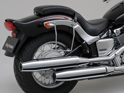 Saddlebag Supports (Left & Right), Chrome - DS400