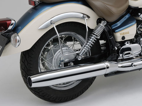 Saddlebag Support for Left Side of Vehicle, Chrome, DS250/DS1100/DSC1100