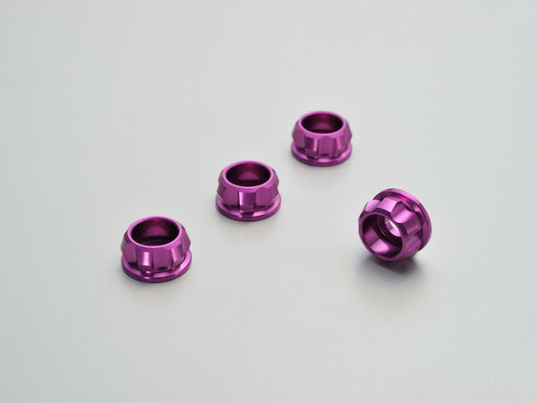 PREMIUM ZONE Cap Bolt Color M6, Purple, 4 pcs.