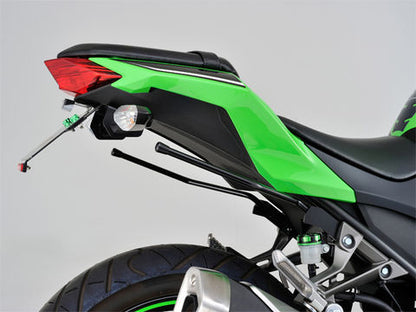 Side Bag Support Set Left and Right Black Ninja 250