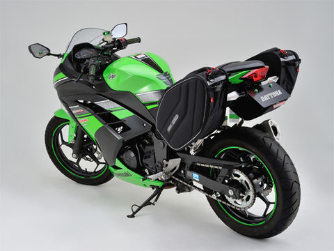 Side Bag Support Set Left and Right Black Ninja 250