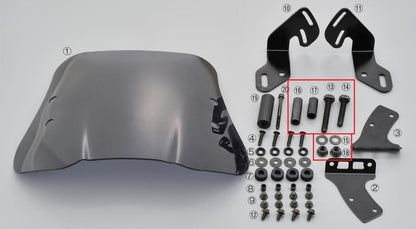 Bolt Nut Set B DIO110
