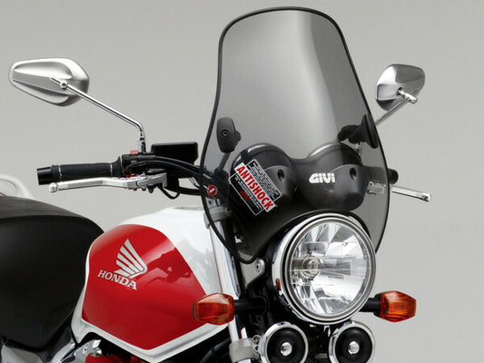 GIVI 中型ウインドスクリーン A603 セミスモーク H380mm×W395mm