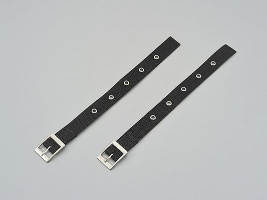 HBサドル 金具付き固定ベルト ブラック 2本入
