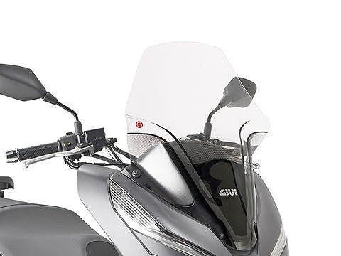 GIVI Aerodynamics Screen, Clear, 605x435mm/145mm high