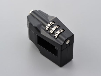 ヘルメットロックホルダー ダイヤル ブラック