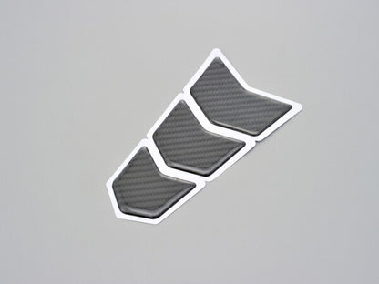 タンクパッド 3PC Sサイズ カーボンルック