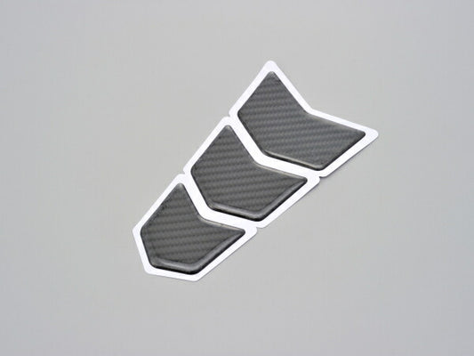 タンクパッド 3PC Sサイズ カーボンルック