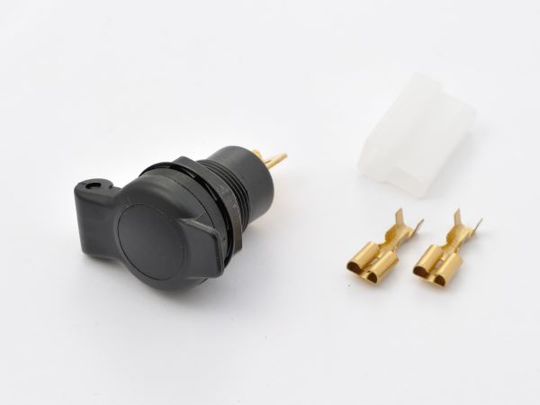 Hella-type cigarette lighter socket (female)