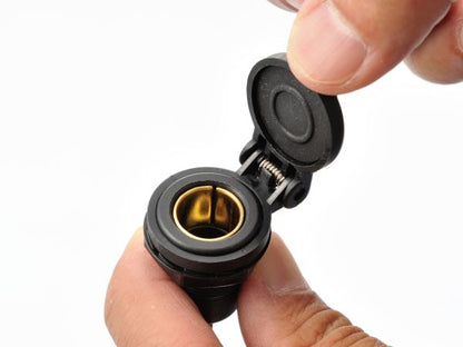 Hella-type cigarette lighter socket (female)