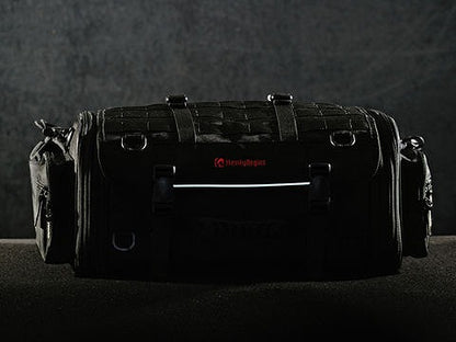 ヘンリービギンズ ツーリングシートバッグ DH-718 ブラック Mサイズ 33～42L